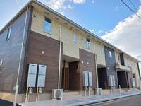 山梨県甲斐市富竹新田(アパート)の賃貸物件の外観