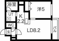 ブリス豊平公園の間取り