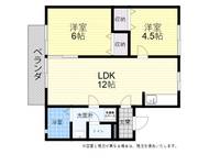 物件の間取り画像