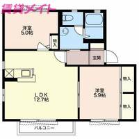 物件の間取り画像