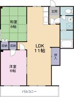 物件の間取り画像