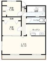 第3桜ハイツの間取り