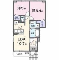 物件の間取り画像
