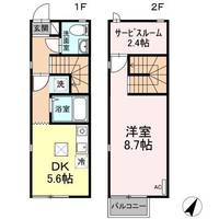栃木県宇都宮市ゆいの杜2(一戸建)の賃貸物件の間取り