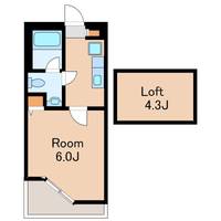 東京都杉並区高井戸東2(アパート)の賃貸物件の間取り