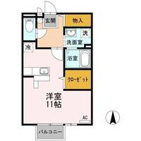 セントラルヴィレッジ A棟の間取り