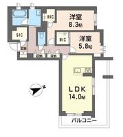 物件の間取り画像