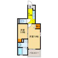 岐阜県岐阜市北一色9(アパート)の賃貸物件の間取り