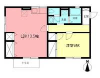 カーサよしはなIIの間取り