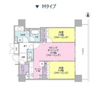 ブランズタワー御堂筋本町の間取り