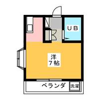 シェルブール月吉の間取り