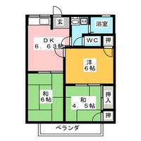 ロイヤル小塩III A棟の間取り