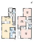 東京都世田谷区上祖師谷4(一戸建)の賃貸物件の間取り