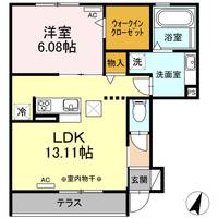 サニーヒル山河の間取り
