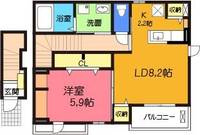 物件の間取り画像