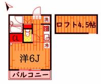 クレドメゾン神大前の間取り
