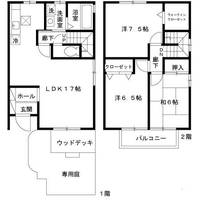 兵庫県神戸市北区谷上南町(一戸建)の賃貸物件の間取り