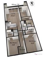 物件の間取り画像