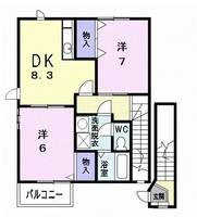 物件の間取り画像