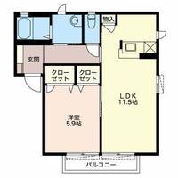 物件の間取り画像