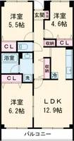 物件の間取り画像