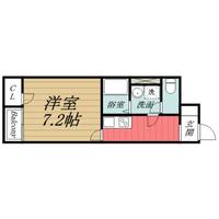 千葉県千葉市稲毛区天台2(アパート)の賃貸物件の間取り
