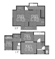 神奈川県横浜市鶴見区岸谷1(一戸建)の賃貸物件の間取り