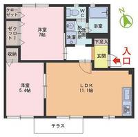 物件の間取り画像