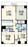 物件の間取り画像