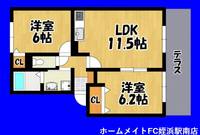 物件の間取り画像