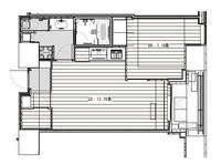 東京都港区浜松町1(マンション)の賃貸物件の間取り
