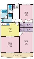 物件の間取り画像