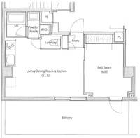 東京都豊島区南長崎4(マンション)の賃貸物件の間取り