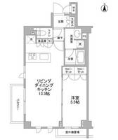 物件の間取り画像