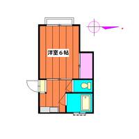 東京都杉並区阿佐谷南2(アパート)の賃貸物件の間取り