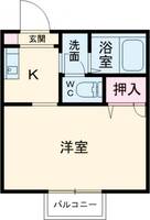 兵庫県加東市社(アパート)の賃貸物件の間取り