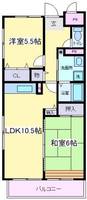 大阪府大阪市住吉区杉本1(マンション)の賃貸物件の間取り