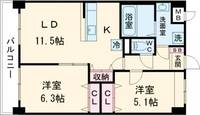 物件の間取り画像