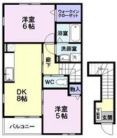物件の間取り画像
