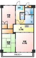 物件の間取り画像