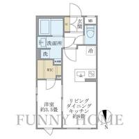 東京都目黒区鷹番2(マンション)の賃貸物件の間取り