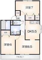 物件の間取り画像