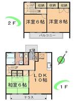 東京都町田市木曽西5(一戸建)の賃貸物件の間取り