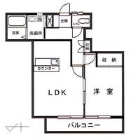 インターふじおかの間取り