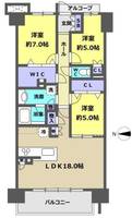 物件の間取り画像