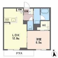 山形県山形市桜田西1(アパート)の賃貸物件の間取り