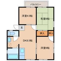 サンシティ小池原の間取り