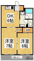 埼玉県志木市柏町6(マンション)の賃貸物件の間取り