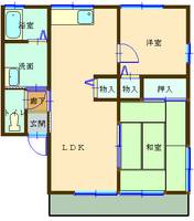物件の間取り画像
