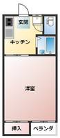 フラッツプラザ新田の間取り